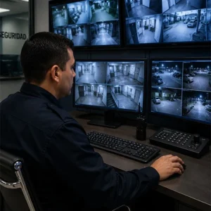 Técnicas de operación y monitoreo de CCTV